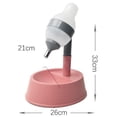 thumbnail image 4 of Pet Feeder Kitten Supply Food Bowls Drinker Dispenser Drinking Device Feeding Station for Rabbits Small Medium Animal, 4 of 5