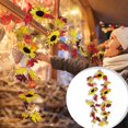 thumbnail image 3 of Maple Leaf Berry Garland Thanksgiving Window Wicker Decoration Door Hang, 3 of 3