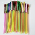 thumbnail image 4 of Pack of 200 Fringe Drinking Straws Sipping Straws Disposable Party Table Decor, 4 of 8