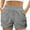 Gray, variant on Fsgntruao Athletic Shorts for Women Sweat Shorts Comfy Summer Shorts High Waisted Running Shorts Sporty Short Workout Shorts Women Solid Pocket Shorts Wear Work Out Shorts Pants