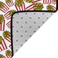 thumbnail image 4 of Area Rugs For Living Room Decor - Cute Fries Line Soft Anti Slip Throw Washable Rugs 5x7 For Bedroom, Indoor Carpet For Bedroom Living Room 80x58In, 4 of 7