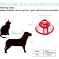 thumbnail image 2 of Collar de recuperación para gato rojo, cómodo Collar protector para gato, cono ajustable, antimordida, plástico suave, transparente, 1 Uds. Sincero Electrónica, 2 of 5