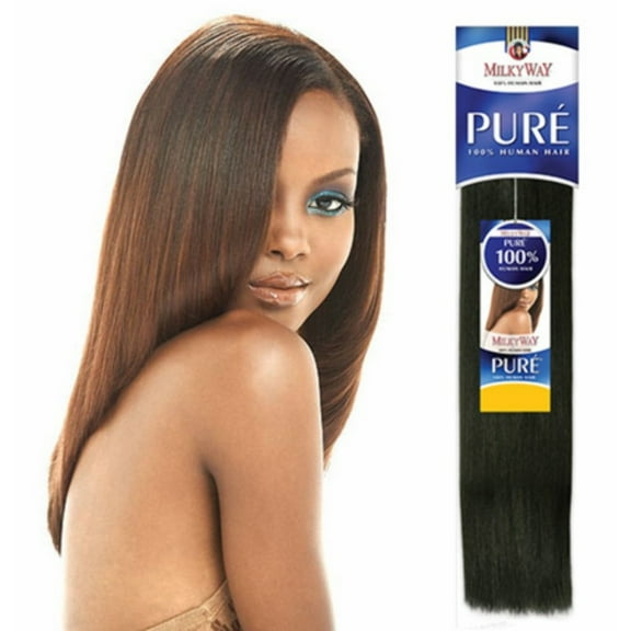 Milky Way Yaky Weave 100% Human Hair 14" Color #2