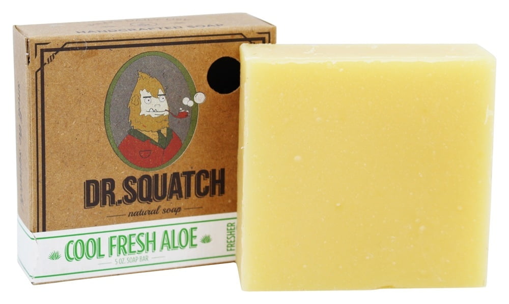 Dr. Squatch Natural Bar Soap Cool Fresh Aloe 5 oz.