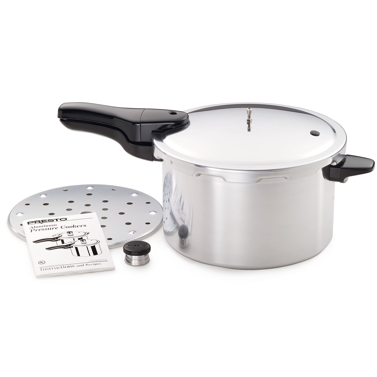 8-Quart Aluminum Pressure Cooker Fast Cooker Canner Pot Kitchen Large –  XtremepowerUS