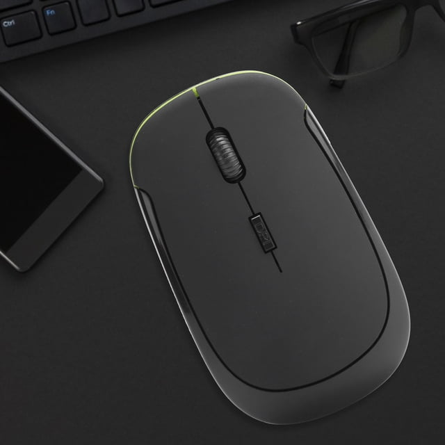 Cergrey Wireless Mouse,2.4G Wireless Mouse Adjustable Optical USB Receiver Notebook Computer Accessories 1600dpi,Optical Mouse