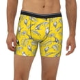 thumbnail image 2 of Men'S Boxer Briefs, Sketch Cute Parrot Toucan Soft And Breathable Mens Underwear Boxer Briefs With Widen Waist, 2 of 2
