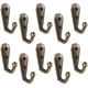 thumbnail image 1 of BESTOMZ - 10 ganchos para abrigos, resistentes, de pared, antiguos, para armario, toallas y ropa, 1 of 5