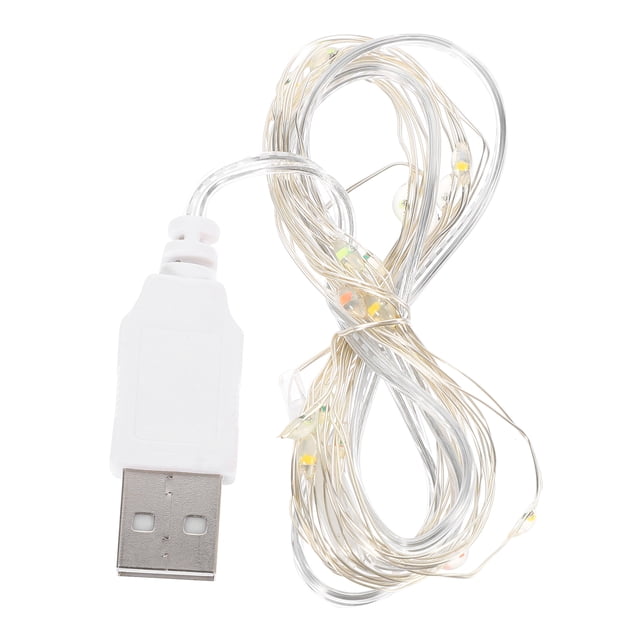 CIMAXIC christmas Light Rope Creative String Light USB LED Lamp String Festival Party Layout Decor,78.74"X0.04"X0.04"