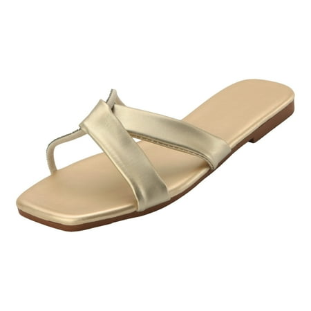 

Women s And Versatile Flat Sandals With A On