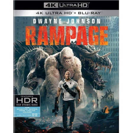 Rampage 4K + Blu-ray + Digital