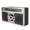 Gold, variant on Am Portable Radio  Speaker Multifunctional Rechargeable Multi Band FM AM SW Radio for Travel Long Play Time