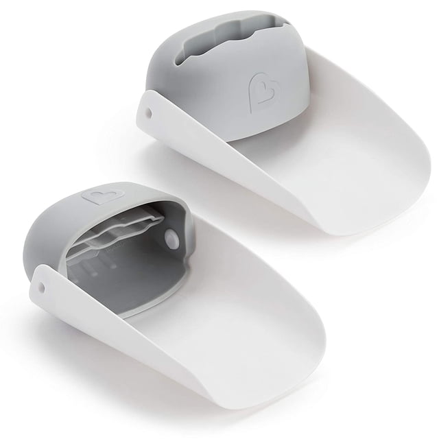 Munchkin Faucet Extender juego de 2 piezas, gris