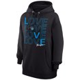 thumbnail image 2 of Women's G-III 4Her by Carl Banks  Black Orlando Magic Basketball Love Fleece Pullover Hoodie, 2 of 3