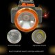 thumbnail image 4 of Greeniant Linterna para exteriores, luz fuerte, lámpara de cabeza para minería, linterna LED resistente al agua para pesca, Camping, ciclismo Escalada Luz amarilla, 4 of 6