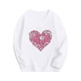 thumbnail image 4 of RXMEKW Chandail à Col Rond Imprimé pour Filles et Garçons à Manches Courtes pour Tenue Décontractée de Printemps et d'Été, 4 of 6