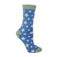 thumbnail image 1 of Miss Sparrow - Ladies Breathable Soft Novelty Bamboo Socks | Patterned Striped Polka Dot Socks, 1 of 2