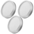 thumbnail image 3 of 3 Piece Stainless Steel Sprouting Lids for Wide Mouth Mason Jars 86mm, 3 of 8