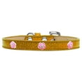 thumbnail image 4 of Dog, Puppy  Pet Widget Ice Cream Collar, "Bright Pink Rose", 4 of 8