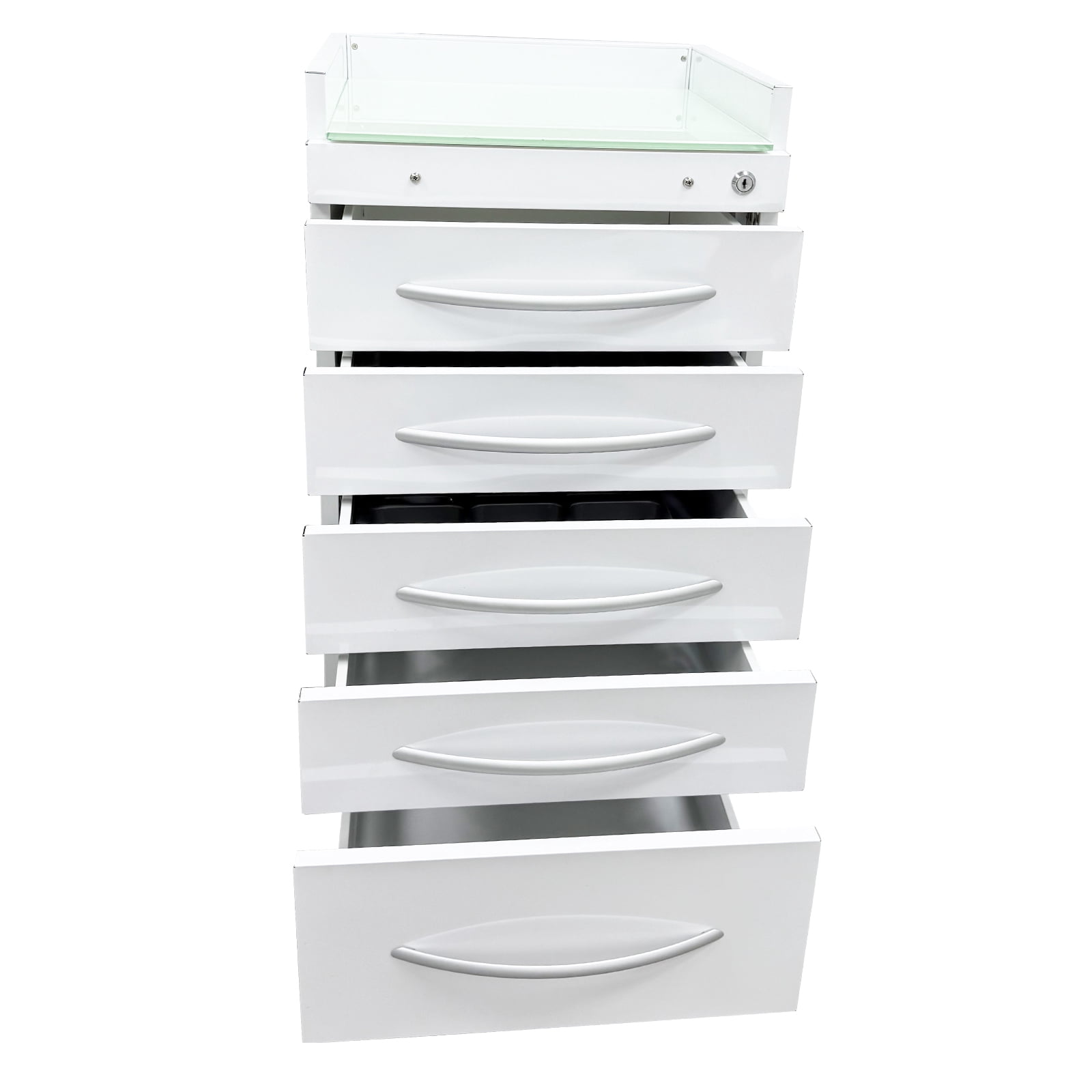 5 Drawers Dental Storage Cabinet Office File Storage Cabinet Moving Side Cabinet Storage Cart