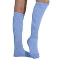 thumbnail image 5 of MDR Women's Extra Long Extra Heavy Slouch Socks - 12 Pairs Size 9-11 - Made in USA (6 Navy 6 Light Blue), 5 of 9