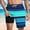 Blue, variant on NTACZA Mens Shorts Mesh Lining Quick Dry Board Shorts Graphic Drawstring Summer Shorts for Men L