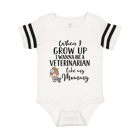 

Inktastic Veterinarian Like Mom Gift Baby Girl Bodysuit