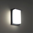 thumbnail image 4 of WAC Lighting Vega 9" 1-Light LED Indoor or Outdoor Aluminum Wall Light in Black, 4 of 4