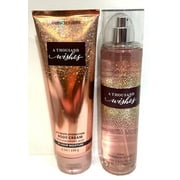 Bath & Body Works A Thousand Wishes Duo (Body Cream and Fine Fragrance Mist)