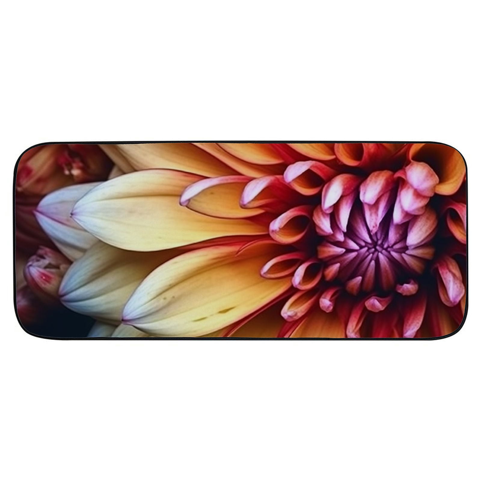 PHYHOO Doormat Floor /Mat - Plant Flower Leaves Nature Leaf Blossom Bloom Decorative Door Mat, Door Mat with Non-Slip Rubber Backing, Easy Cleaning, Traps Dirt, for Entry, Patio, Garage 19.68*47.24 in