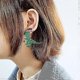 thumbnail image 2 of Pendientes navideños Yashi de arcoíris con forma de Dinosaurio de jengibre acrílicos, 2 of 5