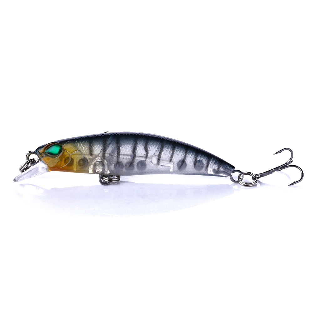 Fishing Deep Diving Fishing Lures Swimbait Large Sinking Minnow Lure Saltwater Jerkbait Lure 5Pcs/kit, 2.76in/0.15oz