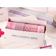 thumbnail image 3 of Craft Tape Plaid Pattern 6 Rolls DIY Colorful 6.56ft Masking Tape Planner Tape, 3 of 10