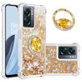 thumbnail image 1 of Case for FOXDOCK OnePlus Nord N300 Full Corner Protection Glitter Phone Case with Ring Holder, 1 of 4