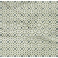 thumbnail image 4 of oneOone Coton Popeline Sergé Vert Clair Tissu Diamant & Triangle Forme Géométrique Robe Matériel Tissu Imprimé Tissu par la Cour 56 Pouces de Large, 4 of 4