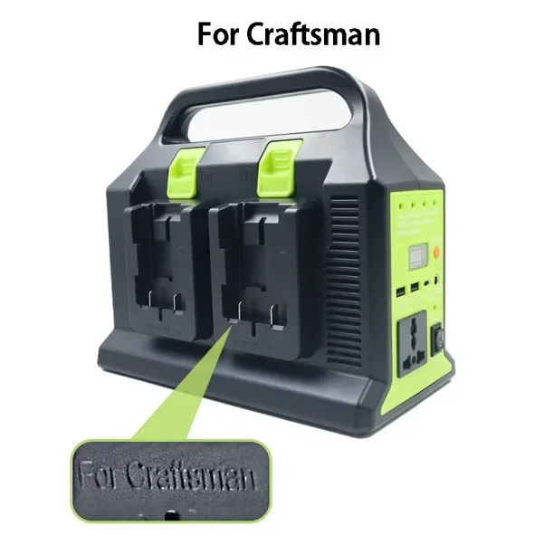 Foco de Trabajo con Inversor de 110V LED para Manualidades*Hombre Batería de Litio de 20V 300W