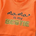 thumbnail image 4 of Gibobby Tirantes Para&nbsp;Camisa Sudadera de manga larga con estampado de y letras para niños y bebés recién nacidos(Anaranjado, 12-18 Meses), 4 of 5