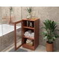 thumbnail image 4 of Palace Imports 100% Solid Wood 16.5" Bathroom Cabinet with Clear Glass Door, 4 of 29