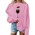thumbnail image 2 of Fall Saving Talove Long Sleeve Shirts for Women Graphic Printed Sweatshirt Women Fall Clothes Tunic Blouses Loose Fit Womens Tops Fall Dressy Casual Christmas Shirts, 2 of 4
