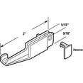 thumbnail image 2 of Prime-Line Products M 6090 Prime Line Bottom Mount Door Guide, 2 in L X 5/16 in W, White, 2 of 2
