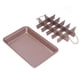 thumbnail image 4 of Molde Para Donas, Bandeja Para Hornear Brownie De Acero Con Alto Contenido De Carbono, Inofensivo, 18 Rejillas, Antiadherente, Espesado Para Tienda De Postres, 4 of 7