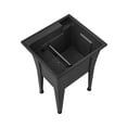 thumbnail image 1 of A&E Bath and Shower DALARY-BLK Utility Sink, 1 of 5