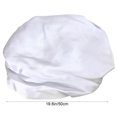 thumbnail image 2 of LOLIPPYY Silk Maternal Cap Silver Woman Sleeping Hat Comfortable Wear, 2 of 6