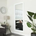 thumbnail image 2 of DecMode 32" x 70" White Wall Mirror, 2 of 7