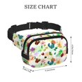 thumbnail image 4 of Easygdp Floral Vintage Fanny Packs para Mujeres y Hombres, Bolsa de Cinturón, Bolsos de Cruz para Trabajo/Correr/Senderismo, 4 of 9