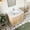 White + Luxury + Modern + Quartz#405, variant on 37 Inch Quartz Bathroom Vanity Top with Undermount Sink for Standard 36 Inch Cabinet, Carrara White Countertop with Veins, 3/4 Thick with Backsplash, Stain and Heat Resistant