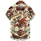 thumbnail image 5 of Camisa con estampado 3D de temática de humanidades para hombre y mujer, informal, de manga corta, con solapa y botones, camiseta de gran tamaño para hombre, 5 of 5