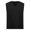 Black, variant on Mens Sleeveless Tank Tops Undershirt Ribbed Knit Gym Workout Muscle Tees Shirt Performance Black M