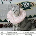 thumbnail image 2 of BKER Collier de Récupération Doux pour Chat Ajustable pour Arrêter de Lécher Confortable Léger pour après Mignon Chat Beignet (Chat m), 2 of 2