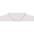 thumbnail image 2 of 14K White Gold Jbsp's 1.4mm Flat Cable Chain (16 X 1.4) Made In Italy 4074-16, 2 of 5